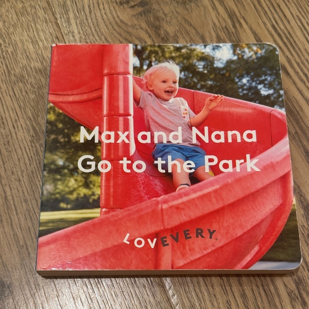 Lovevery Kids Book - Max and Nana Go to the Park